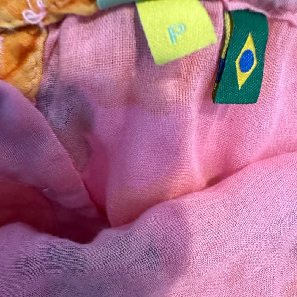 Farm Rio Halter Dress Pink Boto Chita - Picture 7 of 9